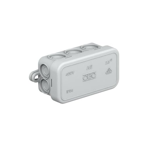 OBO Bettermann Kabelabzweigkasten A 6 80x43x34, PE, lgr... - Bricolage & Outils Amazon Allemagne à 4.75€