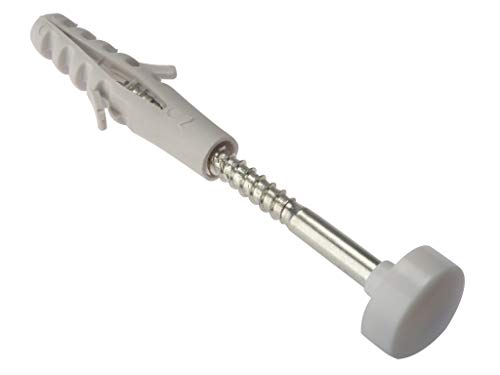 ForgeFix W.C. Fixing Kits | M6 x 80mm | Nylon Plug, Zinc... - Maison & Cuisine Amazon Royaume-Uni à 1.08€