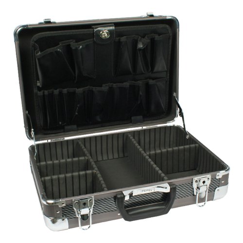 Perel 1827 Boîte à outils avec coins arrondis en aluminium... - Bricolage & Outils en promo à 50.40€