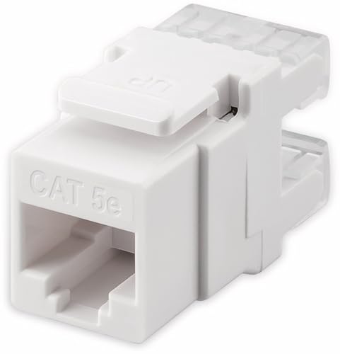 Goobay 95738 CAT 5e Presa RJ45 Keystone, UTP, 100 MHz - Pet Supplies Amazon Italy à 1.83€