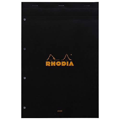 RHODIA 206009C - Bloc-Notes Agrafé N°20 Black - A4+ 21 x... - Auto & Moto Amazon France à 5.27€