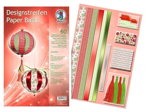 Ursus Billes en Papier à Rayures - Fournitures Bureau en promo à 11.58€