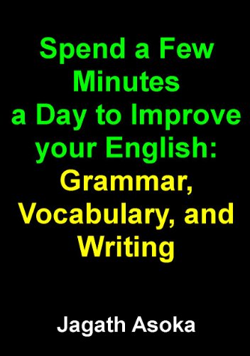 Spend a Few Minutes a Day to Improve your English: Grammar... - High-Tech & Électronique Amazon Italie à 3.38€
