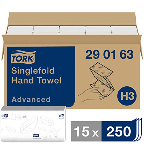 Tork Essuie-mains pliés en V Advanced - 290163 - Papier... en promo à 70,52€ (-50%) sur Amazon FR