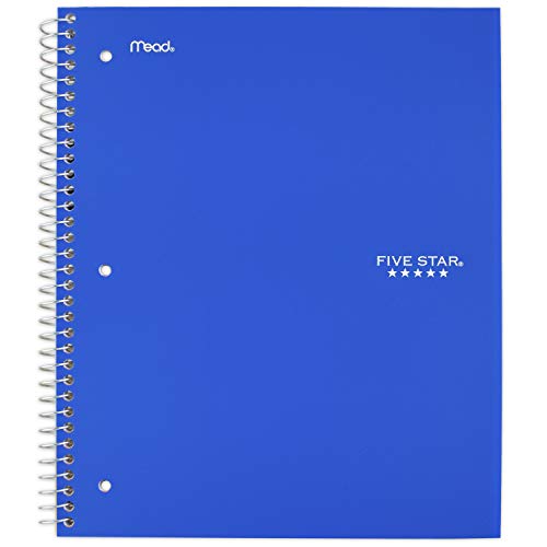 Five Star Cuadernos en espiral, 1 tema, papel a rayas... - Fournitures Bureau Amazon Espagne à 18.20€