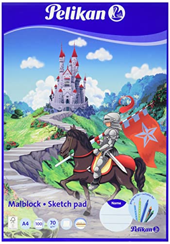 Pelikan 137679 Lot de 5 Blocs de coloriage MC 4/100 DIN A4... - Toys & Games Amazon France à 7.25€