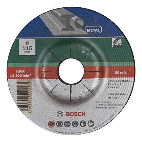 Bosch 2609256336 Disco per sgrossatura, per metallo, 115 mm... - Bricolage & Outils en promo à 2.45€