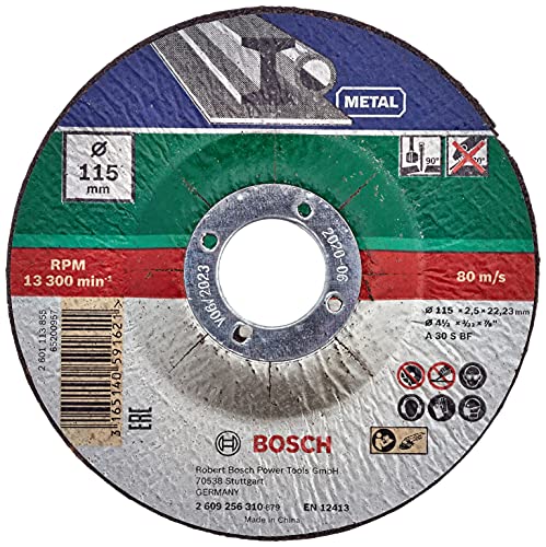 Bosch Accessories 1x Trennscheibe für Metall (Ø 115 mm... - Bricolage & Outils Amazon Allemagne à 1.68€