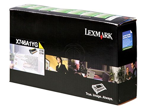 Lexmark X 746 DE (X746A1YG) - Original - Toner Yellow... - Fournitures Bureau Amazon Espagne à 55.84€