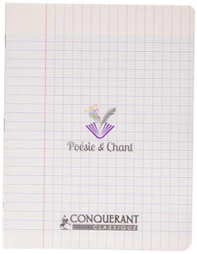 Conquérant 41499 Cahier Classique Piqûre Poésie Couverture... en promo à 2,33€ (-52%) sur Amazon FR
