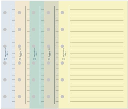 EXACOMPTA Recharge accessoire Exatime 14 travers couleurs... - Fournitures Bureau Amazon France à 3.49€