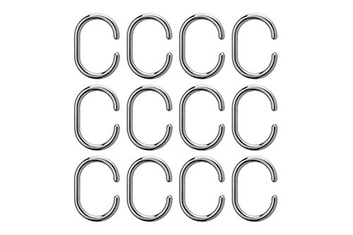 Croydex AK142141 Curtain Rings, Chrome, Suitable for shower... - Home & Kitchen Amazon UK à 2.09€