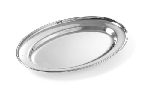 HENDI Serviertablett, oval, flachem Rand, Tablett... - Maison & Cuisine Amazon Allemagne à 7.08€