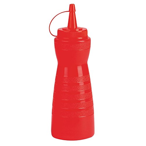 Vogue Lidded Sauce Bottle Red - 340ml 12oz - Bébé & Puériculture Amazon Royaume-Uni à 1.91€