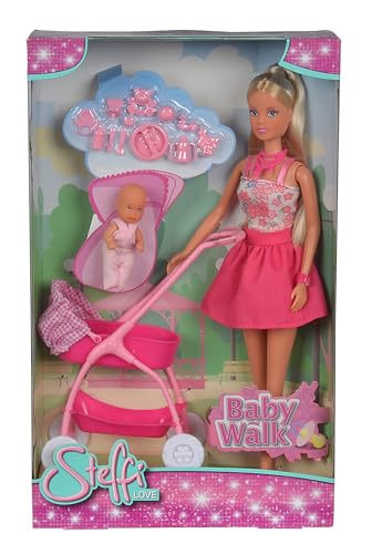 Simba Steffi Love 105733067 Poupée avec bébé et Poussette... en promo à 9,56€ (-49%) sur Amazon FR