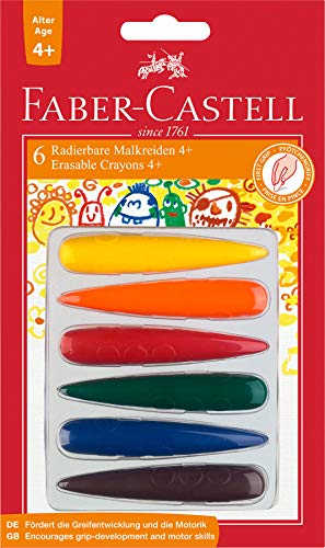 FABER-CASTELL 120404 - Tizas de colores para niños a partir... - Toys & Games Amazon Spain à 4.20€