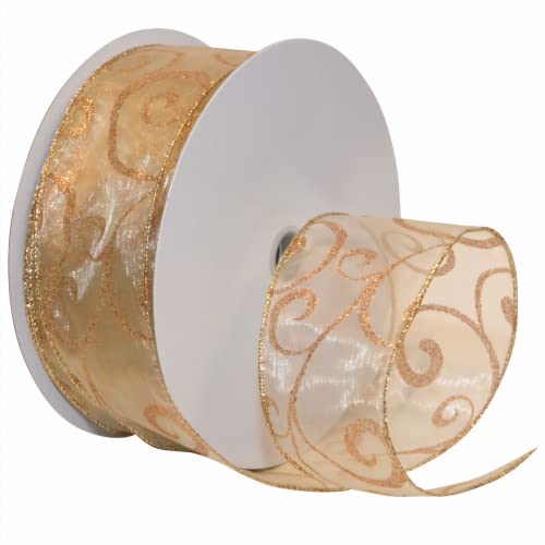 Morex Ribbon 7416.60/50-623 Swirl 6,3 cm x 45,7 m Nylon... - Maison & Cuisine Amazon Allemagne à 17.88€