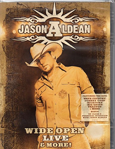 ALDEAN, JASON-WIDE OPEN LIVE AND MORE(DV - Musique & Instruments Amazon France à 25.97€