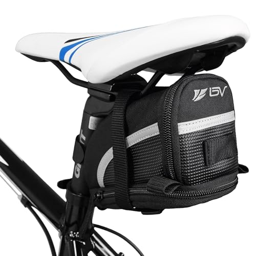 BV Bicycle Strap-On Saddle/Bike Seat Bag, Cycling Wedge - Sports & Fitness Amazon Royaume-Uni à 14.87€