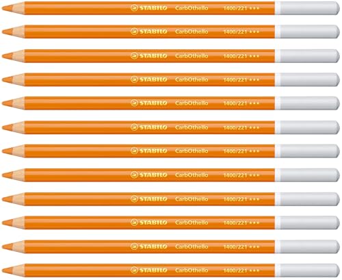 STABILO CarbOthello - Crayon de couleur - Lot x 12 crayons... - Auto & Moto Amazon France à 14.39€