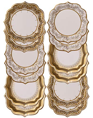 Talking Tables Party Porcelain Or Assiettes en Papier... en promo à 8,97€ (-35%) sur Amazon FR