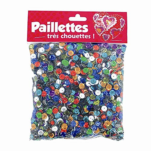 Bolsita de lentejuelas con agujero Zoé Multicolor - Loisirs Créatifs Amazon Espagne à 3.36€