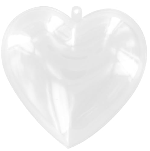 MegaCrea DIY Coeur en Plastique 8,5 cm - Bricolage & Outils Amazon France à 1.60€