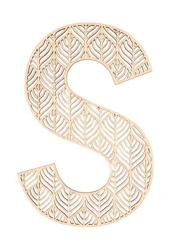 Lettre S bois, géante ajourée, 17 x 25 x - Loisirs Créatifs Amazon Italie à 3.47€