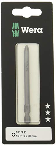 Wera, 851/4 Z SB Inserti a croce, PH 2 x 89 mm - Amazon Italie à 5.72€
