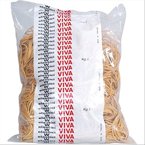 Viva 80 mm E080 Elastic Pack of 1000 - Fournitures Bureau en promo à 4.59€