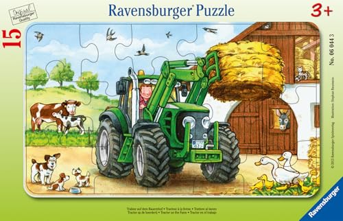 Ravensburger 06044 - Puzzle a quadro, Trattore della... - Jouets & Jeux en promo à 9.99€