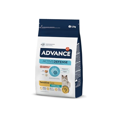 Advance Cat Sensitive Sterilized - Croquettes pour Chats... en promo à 11,25€ (-54%) sur Amazon FR