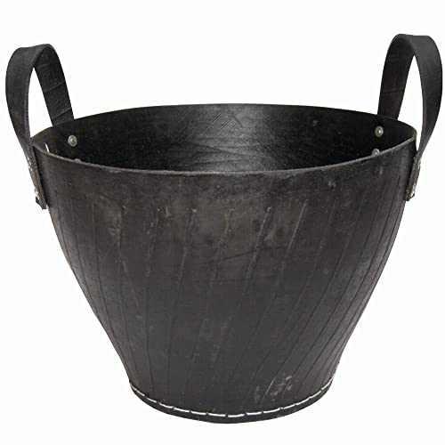 Benta Gummikorb 41/25x36cm aus recycelten Altreifen - Jardin & Extérieur Amazon Espagne à 29.80€