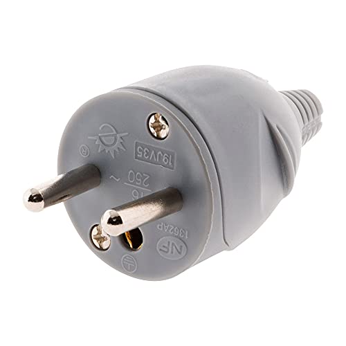 Zenitech - Scheda Maschio 16A 2P+T - Connettore Elettrico... - Maison & Cuisine Amazon Italie à 5.89€