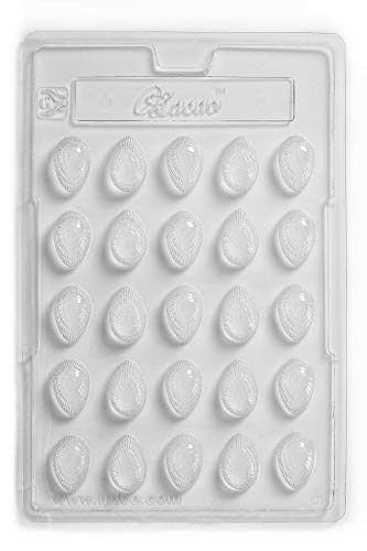 Cacao | Mini Patterned Egg Chocolate Mould 25 Cavity - Amazon Royaume-Uni à 3.07€