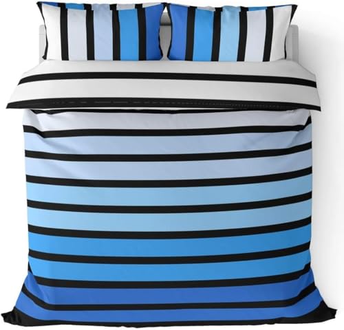 Rapport Soho Azul Rayas Funda de edredón Colcha Juego de... - Maison & Cuisine Amazon Espagne à 22.68€