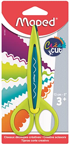 Nozyczki do wycinania wzorów zabki - Loisirs Créatifs Amazon Royaume-Uni à 1.54€