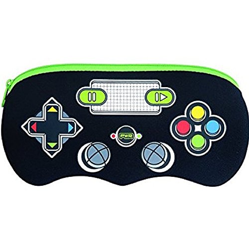 Helix Trousse à crayons en forme de manette de jeu Noir - Sports & Fitness Amazon France à 5.44€