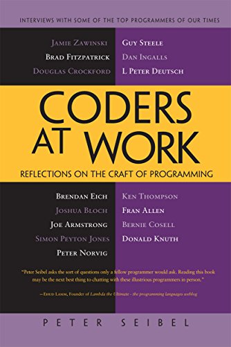 Coders at Work: Reflections on the Craft of Programming - High-Tech & Électronique Amazon Royaume-Uni à 13.99€