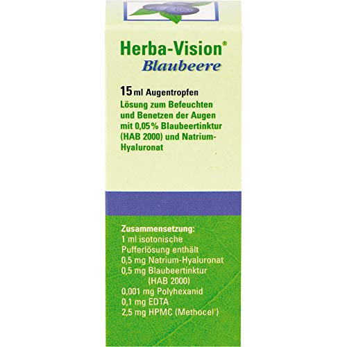 Herba-Vision Blaubeere Augentropfen, 15 ml - Bricolage & Outils en promo à 7.64€