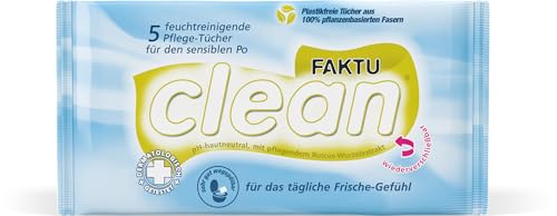 FAKTUCLEAN Pflegetücher: Gründliche und sanfte Feuchttücher... - Santé & Bien-être Amazon Allemagne à 0.95€