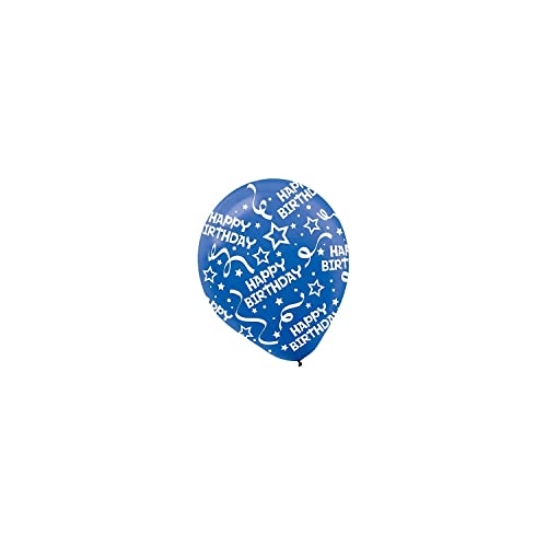 Amscan Globos de látex, talla única, azul real brillante - Jouets & Jeux en promo à 16.92€