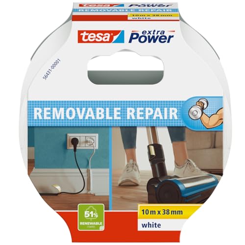 Tesa extra Power Removal Repair – ruban tissu résistant... en promo à 8,36€ (-44%) sur Amazon FR