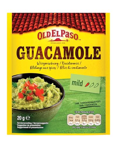 Old El Paso - Mélange d'Épices pour Guacamole 20 g - Épicerie Amazon France à 1.69€