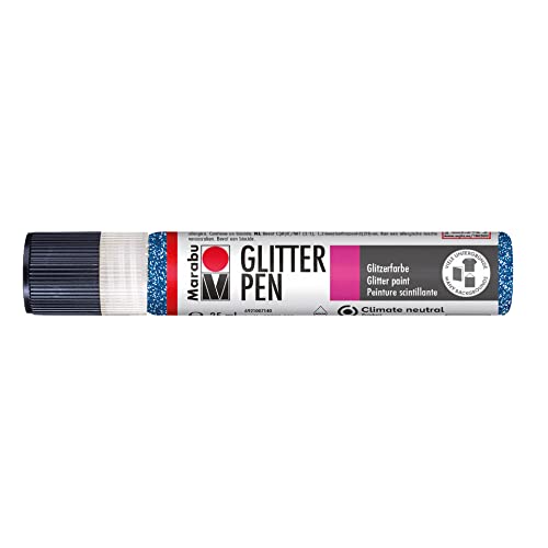 MARABU Tube de peinure Glitter-Liner, saphir scintillant... - Maison & Cuisine Amazon France à 4.19€
