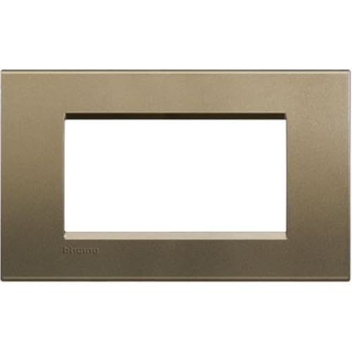 BTicino Livinglight Placca, 4 Moduli, Forma Rettangolare... - Maison & Cuisine en promo à 16.50€