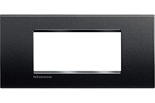Legrand - Bticino livinglight - Placa 3 módulos antracita - Amazon Espagne à 4.90€