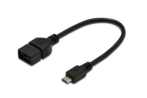 DIGITUS Assmann OTG Cable USB Micro-B Male to USB-A Female... - High-Tech & Électronique Amazon Royaume-Uni à 0.89€