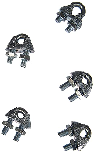 Chapuis, Lot de 25 serre-câbles étrier, Acier zingué... en promo à 15,35€ (-39%) sur Amazon FR