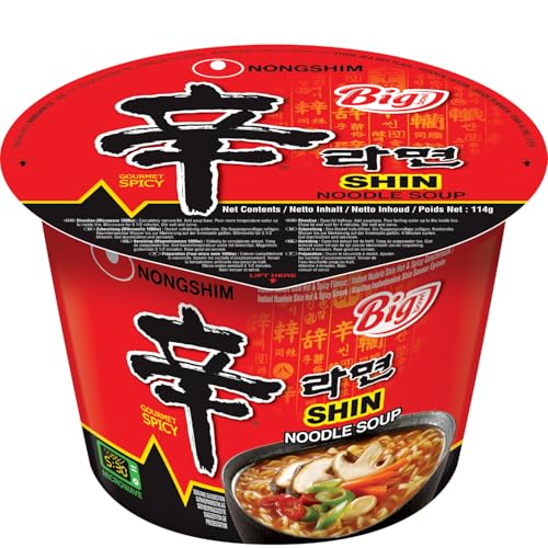 NONGSHIM - Instant Nudeln Big Bowl Shin - (1 X 114 GR) - High-Tech & Électronique Amazon Allemagne à 1.49€
